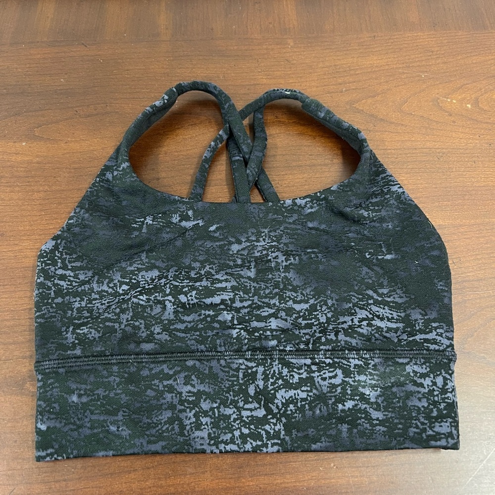 Lululemon Energy Long Line Sports Bra Size 4